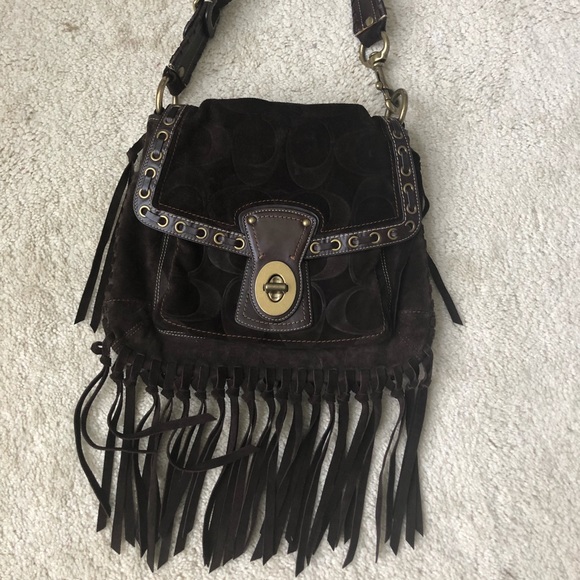 coach fringe bag